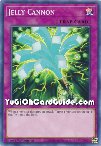 Yu-Gi-Oh Card: Jelly Cannon