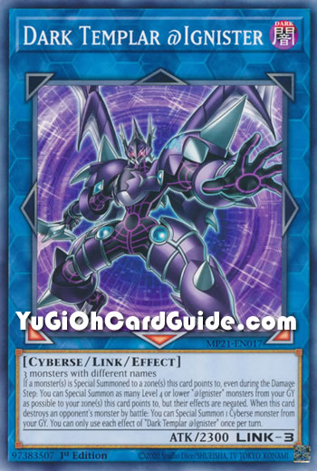 Yu-Gi-Oh Card: Dark Templar @Ignister