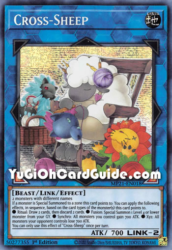 Yu-Gi-Oh Card: Cross-Sheep