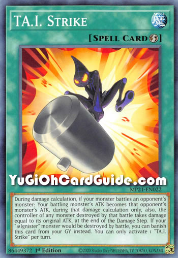 Yu-Gi-Oh Card: TA.I. Strike