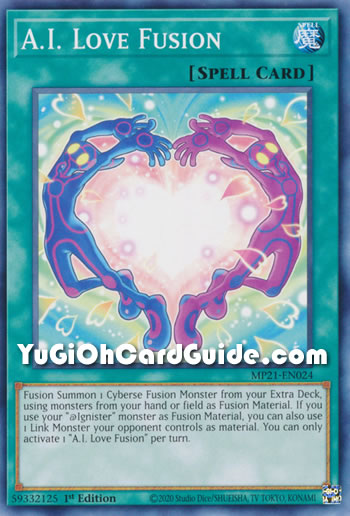 Yu-Gi-Oh Card: A.I. Love Fusion