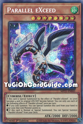 Yu-Gi-Oh Card: Parallel eXceed