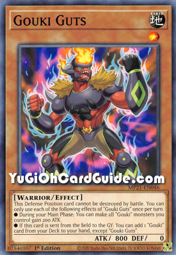 Yu-Gi-Oh Card: Gouki Guts
