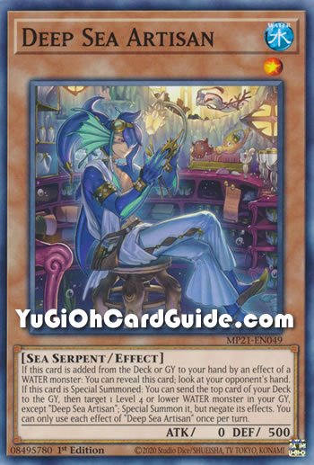 Yu-Gi-Oh Card: Deep Sea Artisan