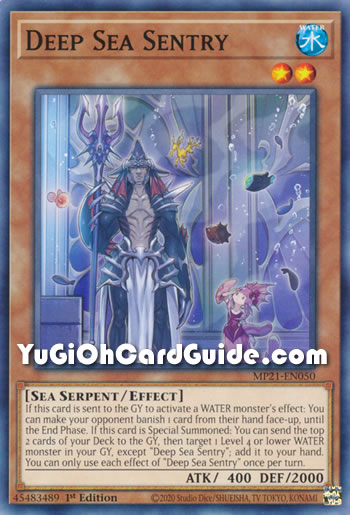 Yu-Gi-Oh Card: Deep Sea Sentry