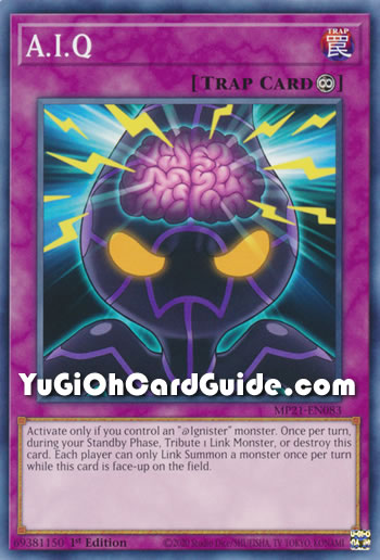 Yu-Gi-Oh Card: A.I.Q