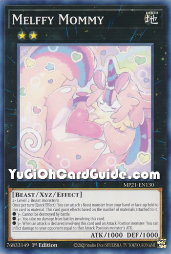Yu-Gi-Oh Card: Melffy Mommy