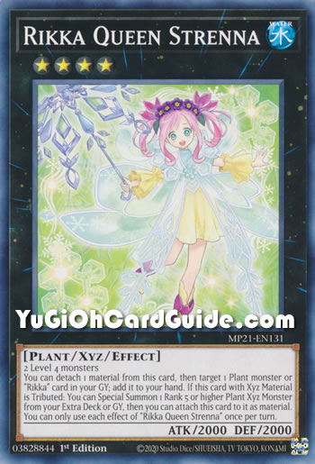 Yu-Gi-Oh Card: Rikka Queen Strenna