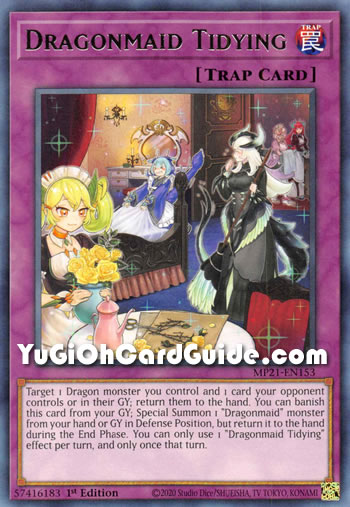 Yu-Gi-Oh Card: Dragonmaid Tidying