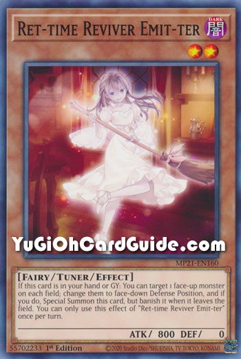 Yu-Gi-Oh Card: Ret-time Reviver Emit-ter