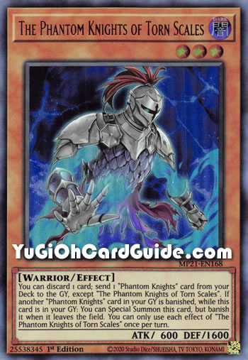 Yu-Gi-Oh Card: The Phantom Knights of Torn Scales
