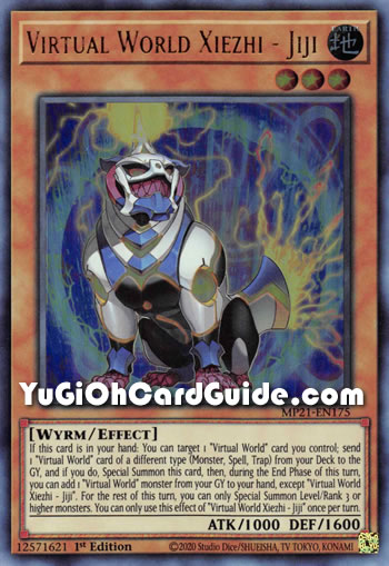 Yu-Gi-Oh Card: Virtual World Xiezhi - Jiji