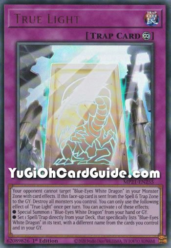Yu-Gi-Oh Card: True Light