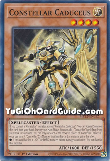 Yu-Gi-Oh Card: Constellar Caduceus