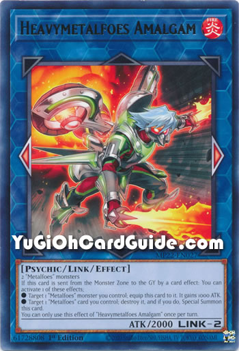Yu-Gi-Oh Card: Heavymetalfoes Amalgam