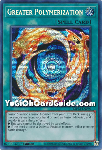 Yu-Gi-Oh Card: Greater Polymerization