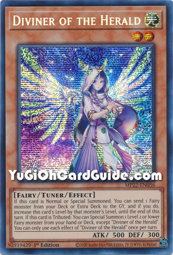 Yu-Gi-Oh Card: Diviner of the Herald