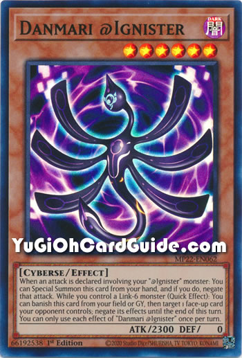 Yu-Gi-Oh Card: Danmari @Ignister