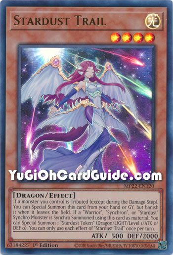 Yu-Gi-Oh Card: Stardust Trail