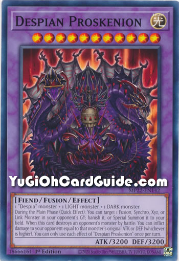 Yu-Gi-Oh Card: Despian Proskenion