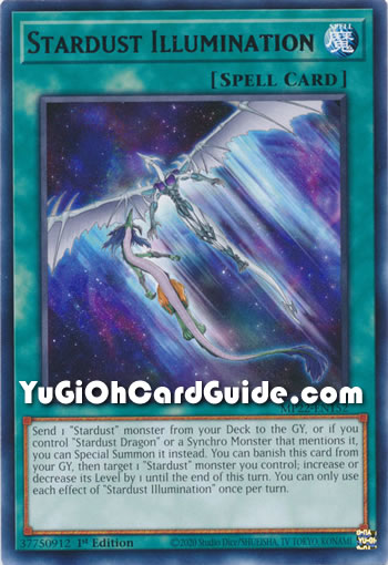 Yu-Gi-Oh Card: Stardust Illumination