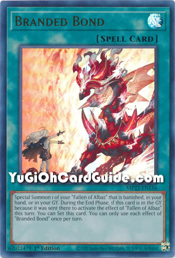 Yu-Gi-Oh Card: Branded Bond