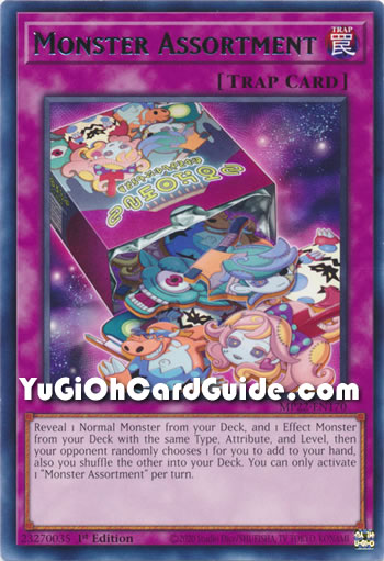 Yu-Gi-Oh Card: Monster Assortment