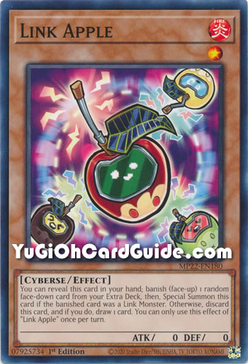 Yu-Gi-Oh Card: Link Apple