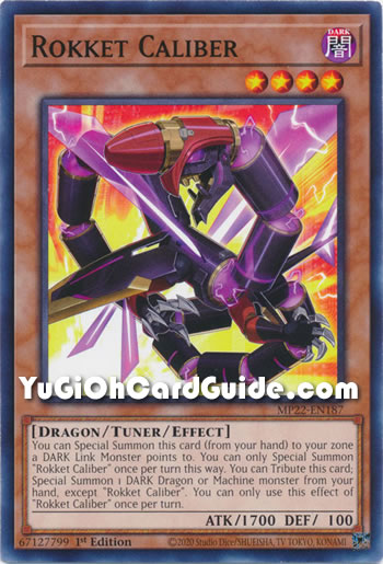 Yu-Gi-Oh Card: Rokket Caliber