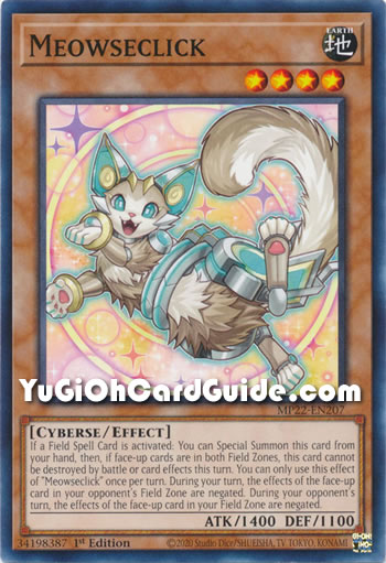Yu-Gi-Oh Card: Meowseclick