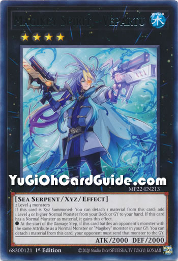 Yu-Gi-Oh Card: Magikey Spirit - Vepartu
