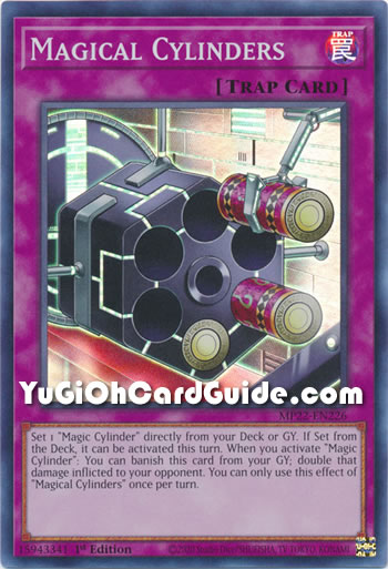 Yu-Gi-Oh Card: Magical Cylinders