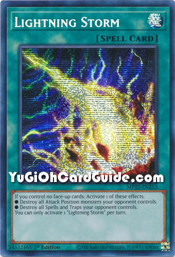 Yu Gi Oh Lightning Storm