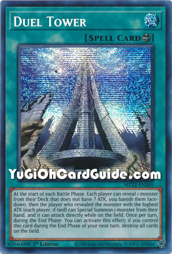 Yu-Gi-Oh Card: Duel Tower