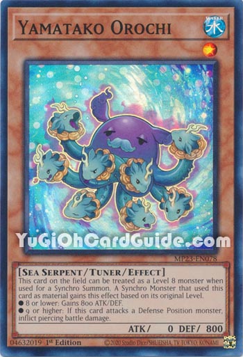 Yu-Gi-Oh Card: Yamatako Orochi