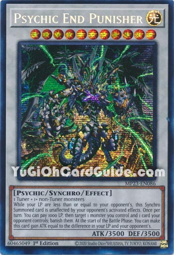 Yu-Gi-Oh Card: Psychic End Punisher