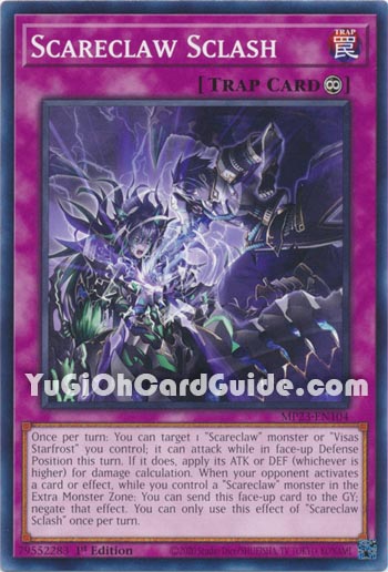 Yu-Gi-Oh Card: Scareclaw Sclash