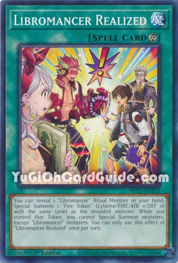 Yu-Gi-Oh Card: Libromancer Realized