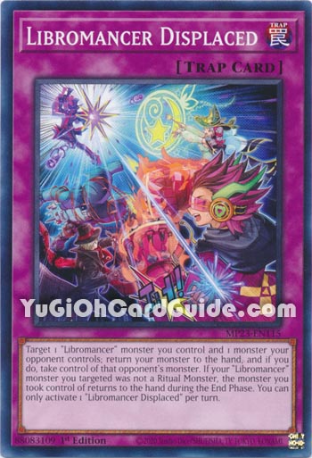 Yu-Gi-Oh Card: Libromancer Displaced