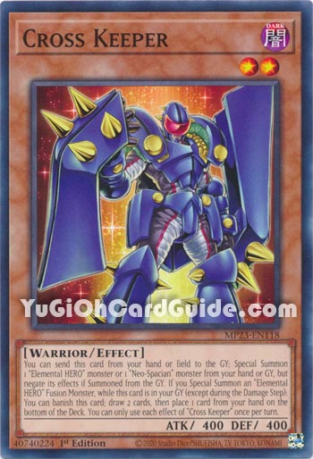 Yu-Gi-Oh Card: Cross Keeper