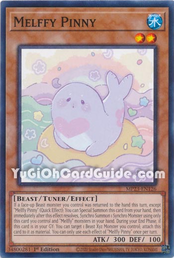 Yu-Gi-Oh Card: Melffy Pinny