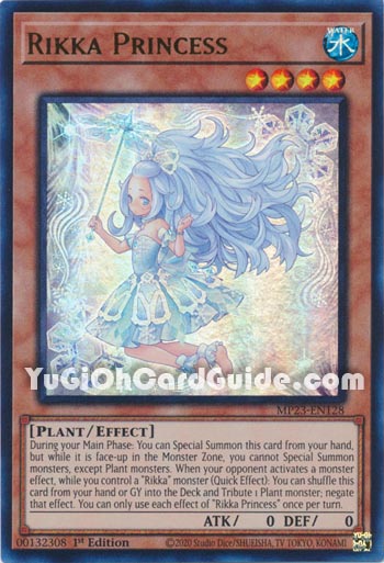 Yu-Gi-Oh Card: Rikka Princess