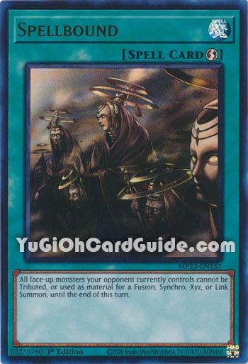 Yu-Gi-Oh Card: Spellbound