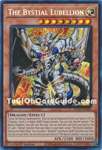 Yu-Gi-Oh Card: The Bystial Lubellion