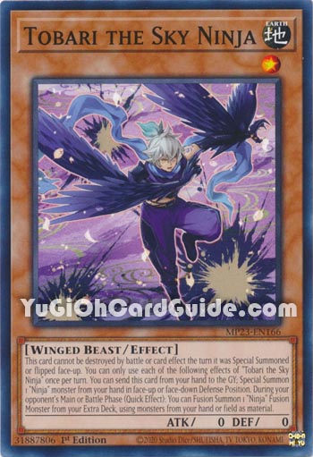Yu-Gi-Oh Card: Tobari the Sky Ninja