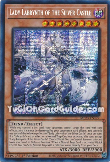 Yu-Gi-Oh Card: Lady Labrynth of the Silver Castle