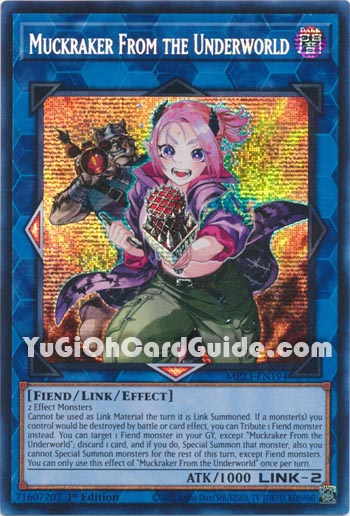 Yu-Gi-Oh Card: Muckraker From the Underworld