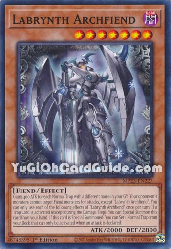 Yu-Gi-Oh Card: Labrynth Archfiend