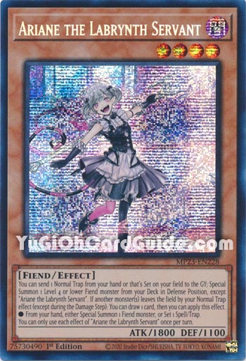 Yu-Gi-Oh Card: Ariane the Labrynth Servant