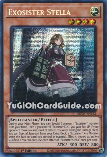 Yu-Gi-Oh Card: Exosister Stella